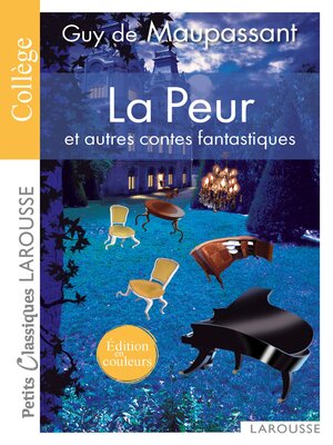 cover image of La Peur et autres contes fantastiques